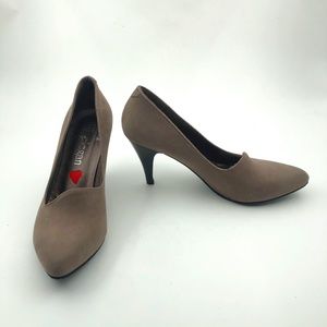 HANDMADE MINK SUEDE LEATHER HEELS